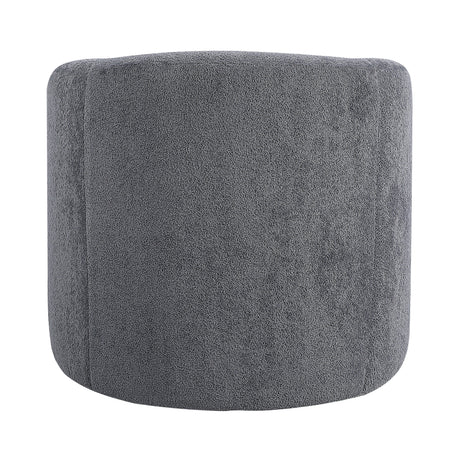 Cocoon Dark Gray Swivel Chair by Homelegance at Eve Furniture
