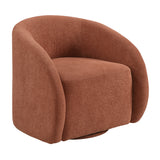 Cocoon Rust Swivel Chair by Homelegance at Eve Furniture