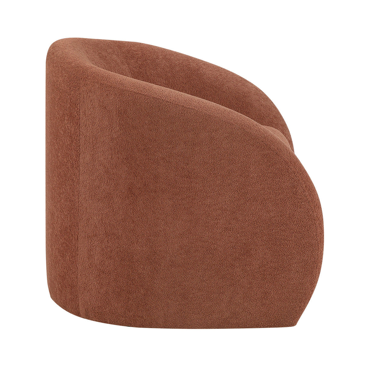 Cocoon Rust Swivel Chair by Homelegance at Eve Furniture