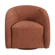 Cocoon Rust Swivel Chair by Homelegance at Eve Furniture
