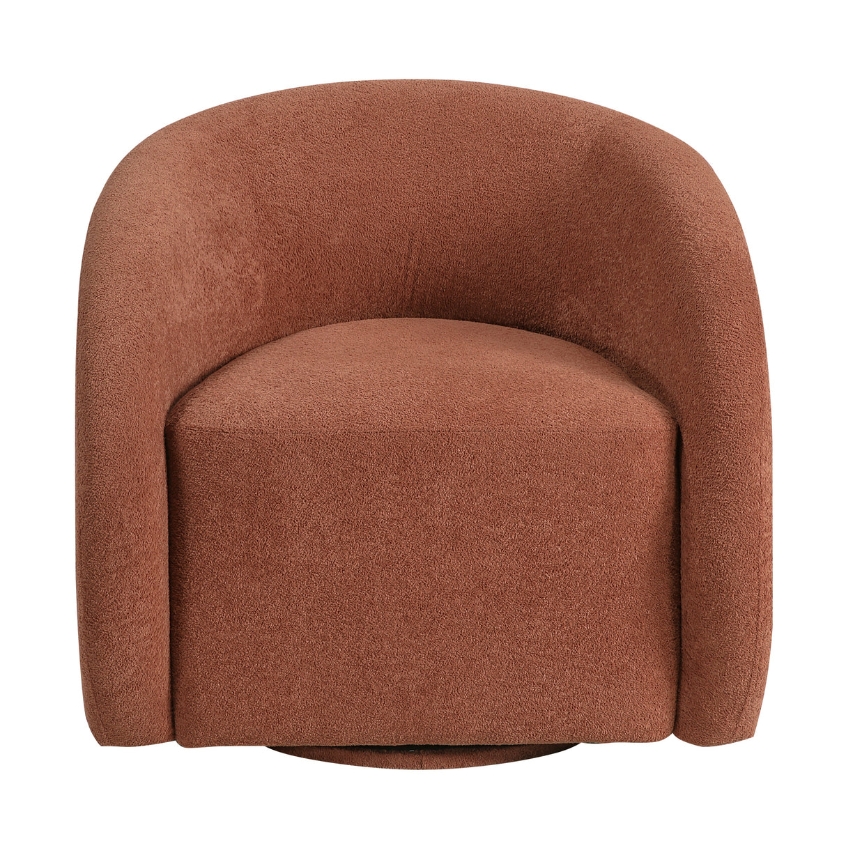 Cocoon Rust Swivel Chair by Homelegance at Eve Furniture