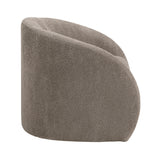 Cocoon Taupe Swivel Chair by Homelegance at Eve Furniture