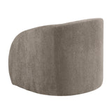 Cocoon Taupe Swivel Chair by Homelegance at Eve Furniture