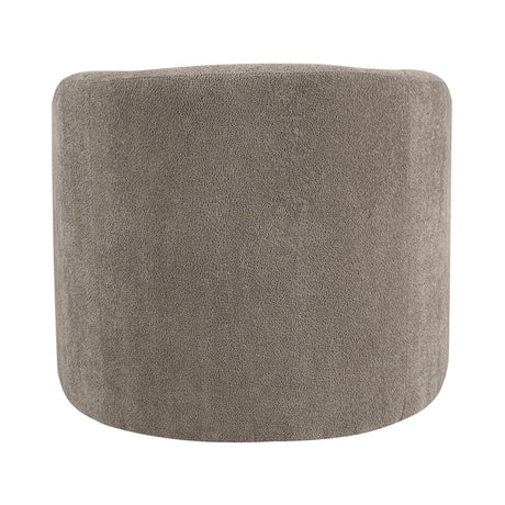 Cocoon Taupe Swivel Chair by Homelegance at Eve Furniture
