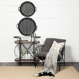 Coffee Black Metal Sign by Mercana at Eve Furniture