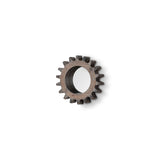 Cog Mirror Round Brown Wood Frame Mirror by Mercana at Eve Furniture