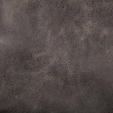 Colarado Black Leather Cushions w/ Black Metal Frame Sling-Style Accent Chair by Mercana at Eve Furniture