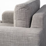 Colburne I Gray Fabric W/ Wood and Iron Frame Accent Chair by Mercana at Eve Furniture