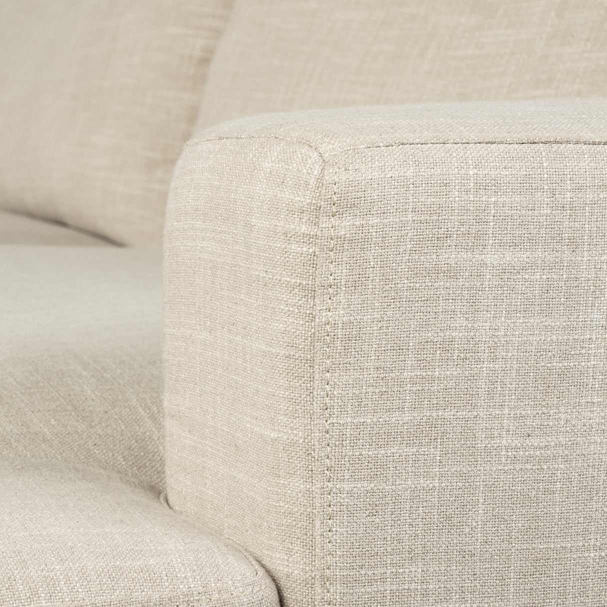 Colburne II Beige Upholstered Three Seater Sofa by Mercana at Eve Furniture