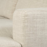 Colburne II Beige Upholstered Three Seater Sofa by Mercana at Eve Furniture