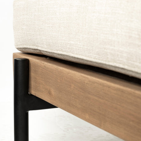Colburne II Beige Upholstered Three Seater Sofa by Mercana at Eve Furniture