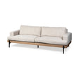 Colburne II Beige Upholstered Three Seater Sofa by Mercana at Eve Furniture
