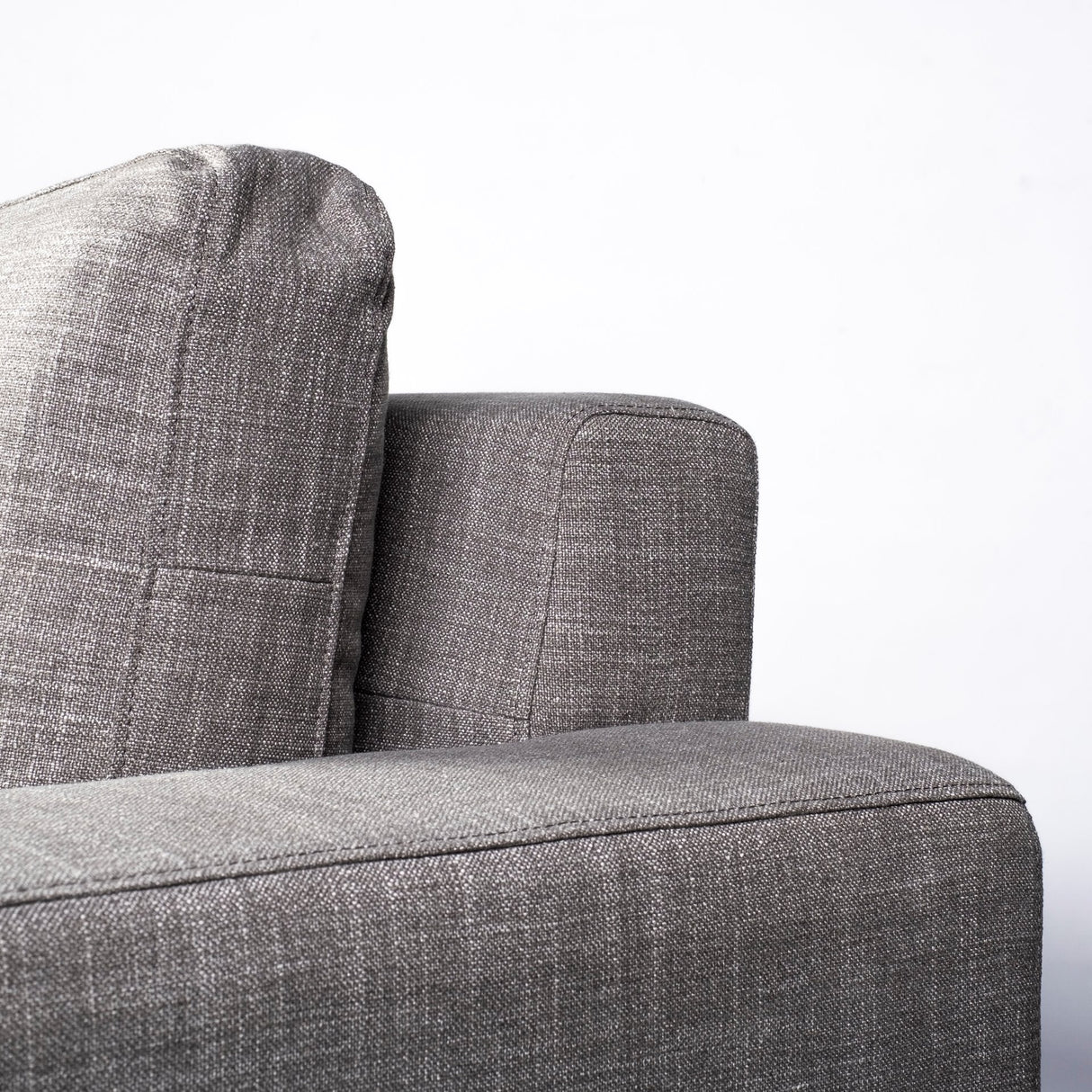 Colburne II Gray Upholstered Three Seater Sofa by Mercana at Eve Furniture