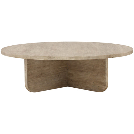 Colby Coffee Table, Light Natural by Dovetail at Eve Furniture