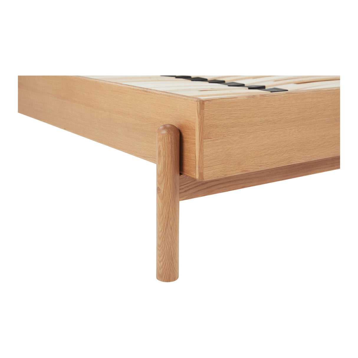 Colby Natural King Bed by Moe's Home at Eve Furniture