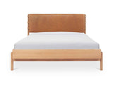 Colby Natural King Bed by Moe's Home at Eve Furniture