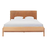 Colby Natural King Bed by Moe's Home at Eve Furniture