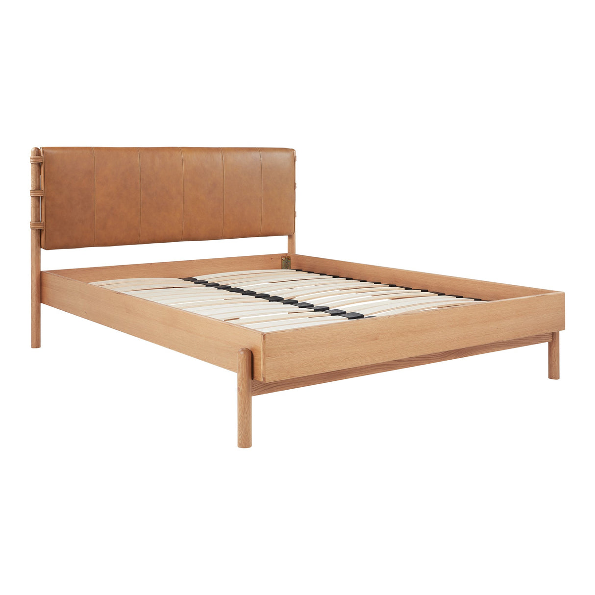 Colby Natural King Bed by Moe's Home at Eve Furniture