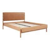 Colby Natural King Bed by Moe's Home at Eve Furniture