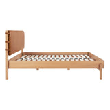 Colby Natural King Bed by Moe's Home at Eve Furniture