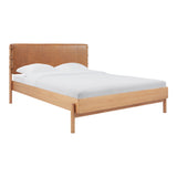 Colby Natural King Bed by Moe's Home at Eve Furniture
