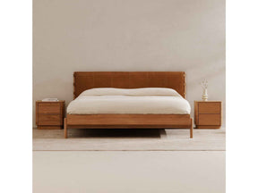 Colby Natural King Bed by Moe's Home at Eve Furniture