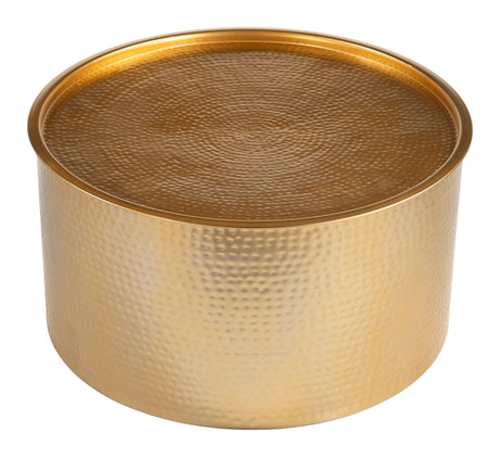 Coldveil Gold Storage Coffee Table by Zuomod at Eve Furniture