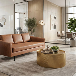 Coldveil Gold Storage Coffee Table by Zuomod at Eve Furniture