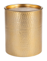 Coldveil Gold Storage Side Table by Zuomod at Eve Furniture