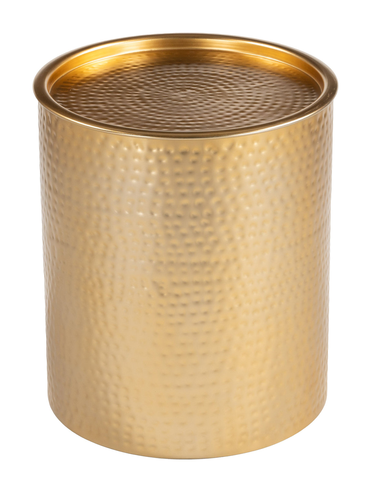 Coldveil Gold Storage Side Table by Zuomod at Eve Furniture