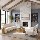 Coldveil Gold Storage Side Table by Zuomod at Eve Furniture