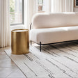 Coldveil Gold Storage Side Table by Zuomod at Eve Furniture