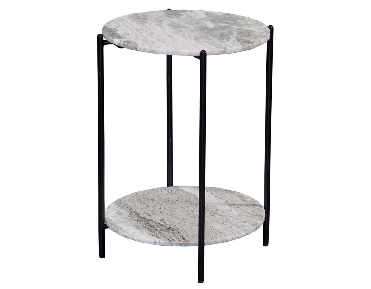 Coleen Sanwar 3-Piece Green Marble Top Table Set by Steve Silver at Eve Furniture