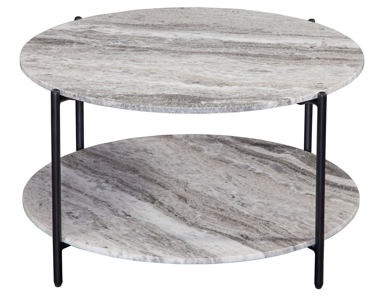 Coleen Sanwar 3-Piece Green Marble Top Table Set by Steve Silver at Eve Furniture