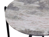 Coleen Sanwar 3-Piece Green Marble Top Table Set by Steve Silver at Eve Furniture