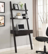 Colella Cappuccino 2-Shelf Writing Ladder Desk