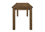 Coleman Rustic Golden Brown Counter Height Table