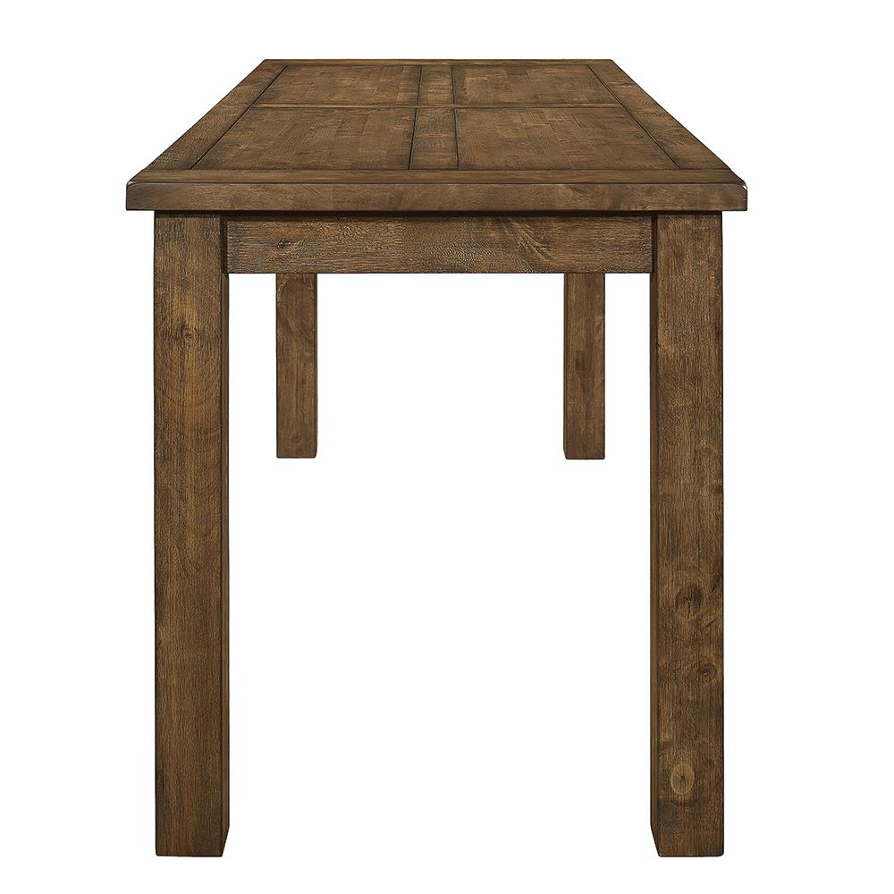 Coleman Rustic Golden Brown Counter Height Table