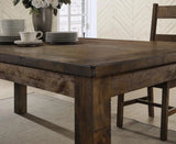 Coleman Rustic Golden Brown 7-Piece Dining Set by Coaster at Eve Furniture