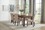 Coleman Rustic Golden Brown Rectangular Dining Table by Coaster at Eve Furniture