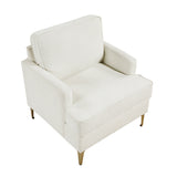 Colette Beige Accent Chair by Homelegance at Eve Furniture