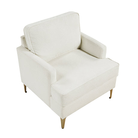 Colette Beige Accent Chair by Homelegance at Eve Furniture
