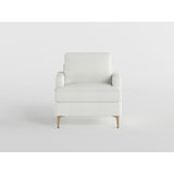 Colette Blue Accent Chair by Homelegance at Eve Furniture