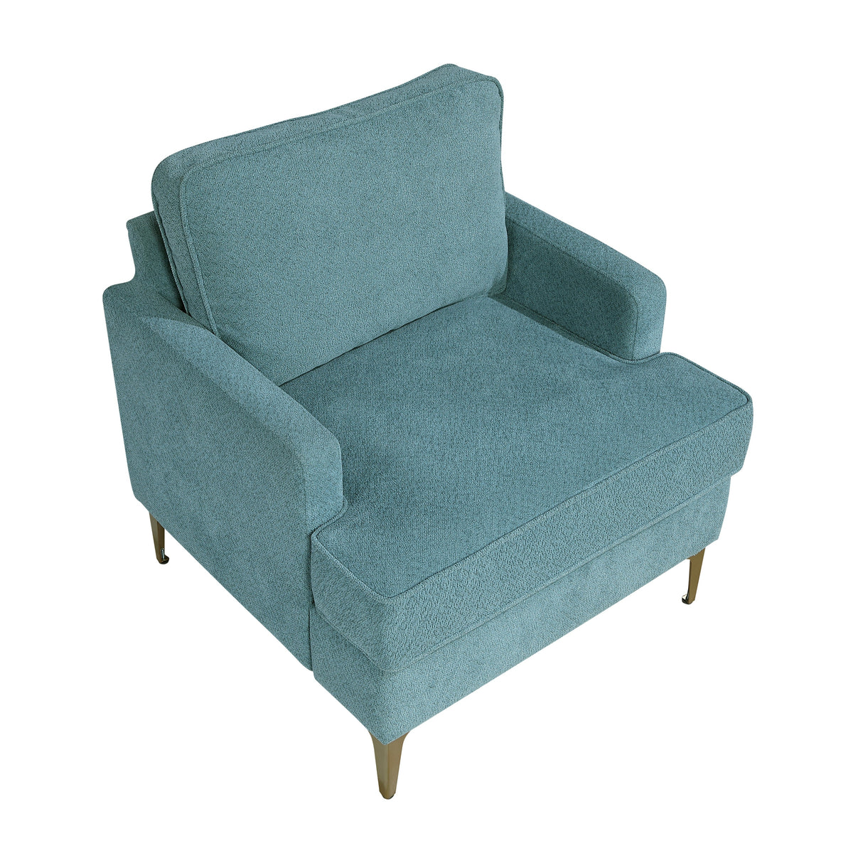 Colette Blue Accent Chair by Homelegance at Eve Furniture