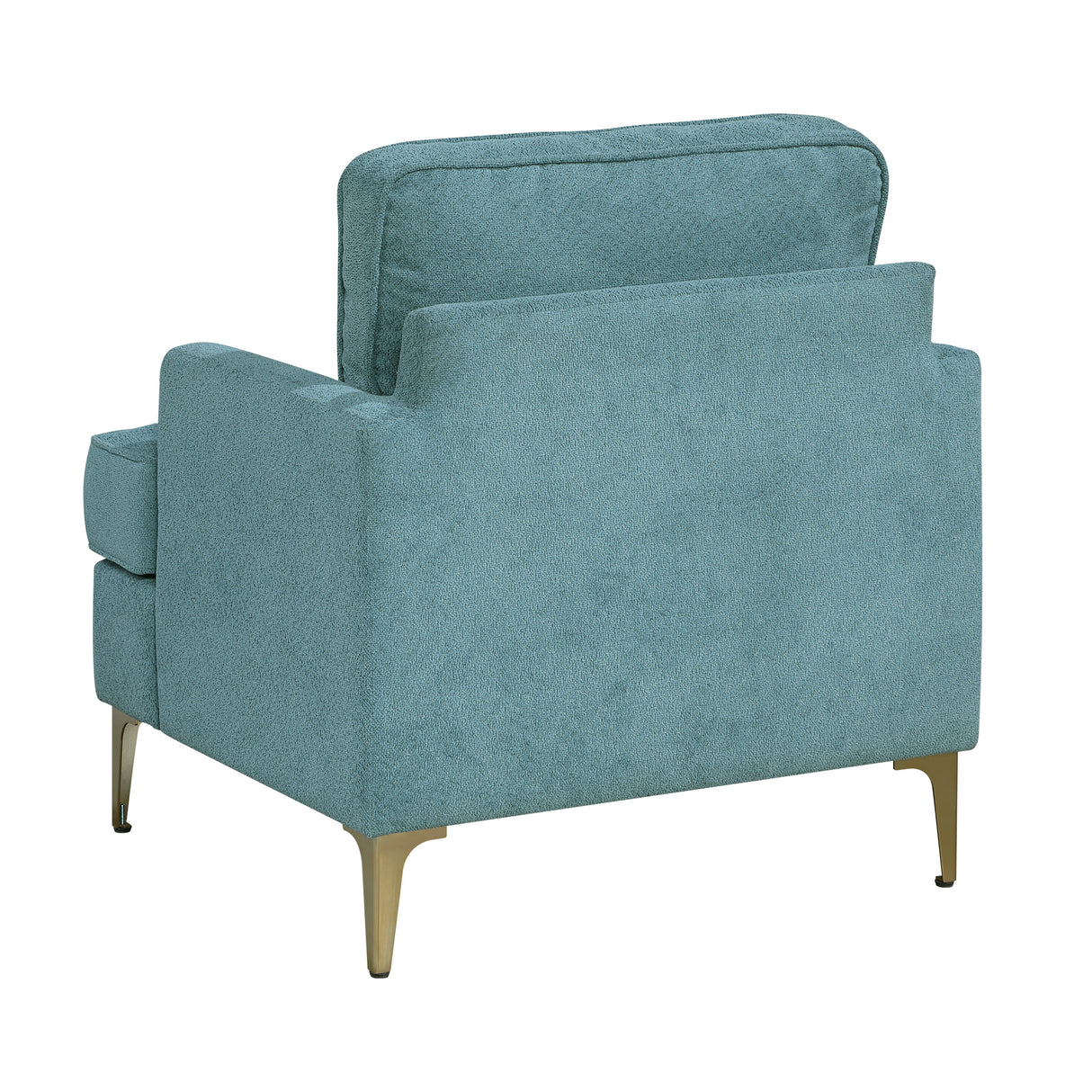 Colette Blue Accent Chair by Homelegance at Eve Furniture