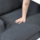 Colette Dark Gray Accent Chair by Homelegance at Eve Furniture