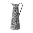 Colette Large Black/White Patterned Vase by Mercana at Eve Furniture