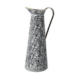 Colette Large Black/White Patterned Vase by Mercana at Eve Furniture