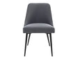 Colfax Side Chair Charcoal, Set of 2 by Steve Silver at Eve Furniture