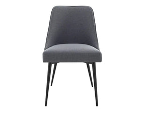 Colfax Side Chair Charcoal, Set of 2 by Steve Silver at Eve Furniture